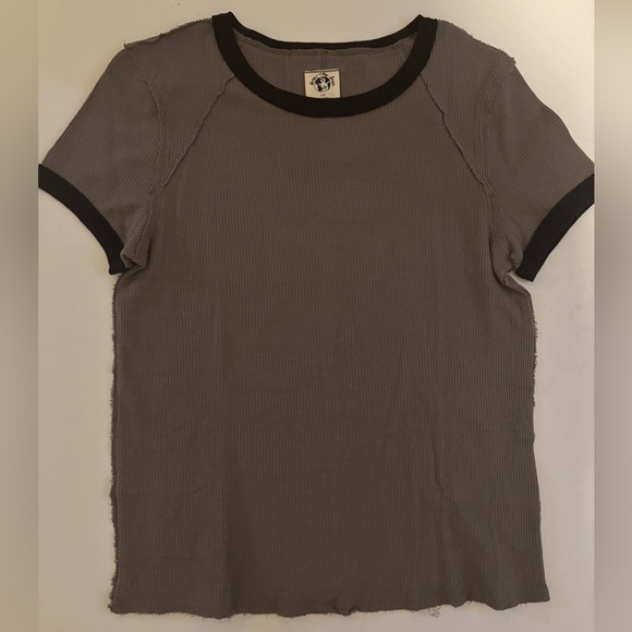 Free people we the free waffle top - Picture 1 of 3